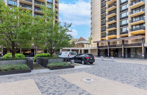 West End Apartment | Chic One-Bedroom Apartment with Balcony in Boston'
