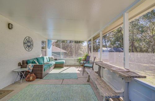 Citrus Springs House | Citrus Springs Retreat with Grill and Screened Porch!