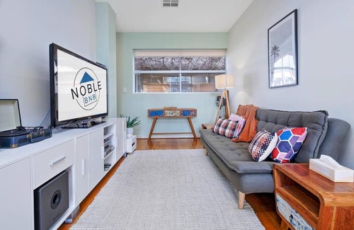 Adelaide Central Business District House | City Oasis 2-BR Townhouse with Balcony & Parking