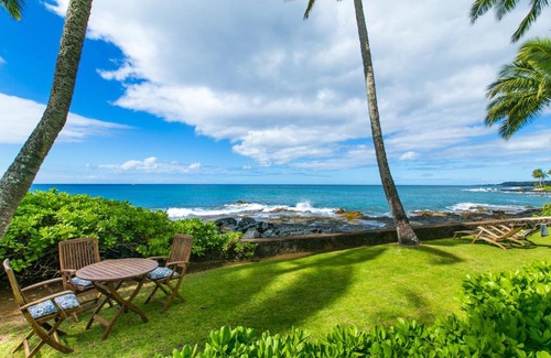 Poipu House | Classic 3br Oceanfront Cottage - Alekona Kauai