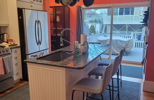Bradley Beach House | Classic 4BR Charmer 2 Blks to Ocean w/Outdoor Shower in Relaxing Bradley Beach