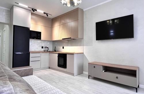 Almaty Apartment | Classic Raimbek15 Residence 1BR, nearby metro, drinking water as a gift
