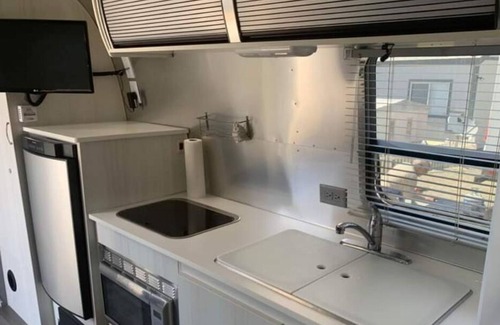 Freeland House | Clean Airstream Steps from Popular Whidbey Beach