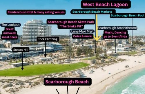 Scarborough Apartment | Coastal Breeze 2bedrm 2bath Pool & Slide