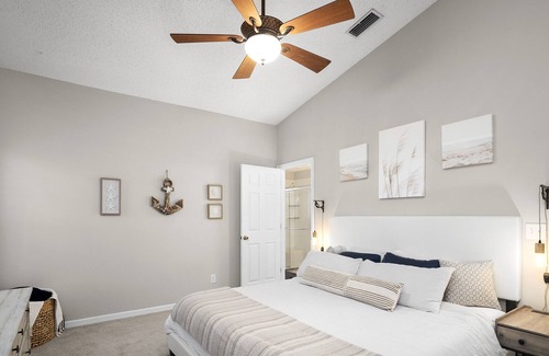 Sabal Harbour House | Coastal Charm: Lakefront Private Pool Near Beaches