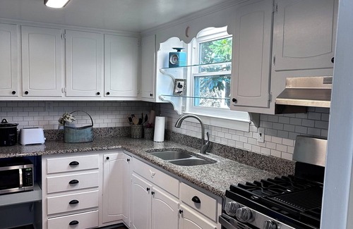 Newport House | Coastal cottage core with views of and access to Bogue Sound.