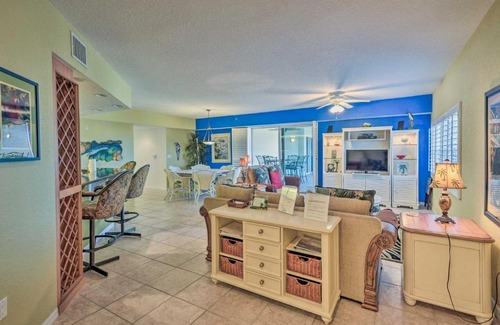 New Smyrna Beach Apartment | Coastal Penthouse Steps to New Smyrna Beach!