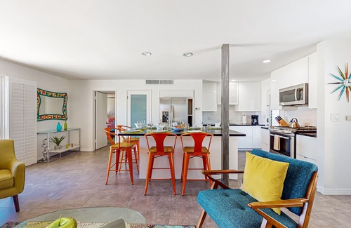 Araby Commons House | Color-filled charmer with pool & tennis access, patios, and AC