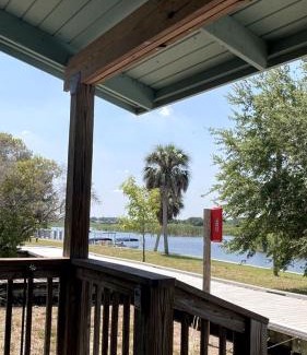 Braden River House | Colorful Waterfront Cabin Rentals on the Braden River near Sarasota, Florida
