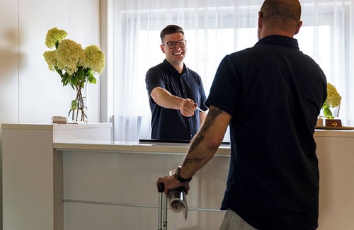 Loerrach Apartment | Comfort family room with shower and WC