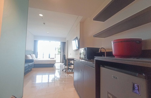 By Pass Ngurah Rai Apartment | Comfort Studio (No Kitchen) Apartment At Skales Residence Nusa Dua Bali