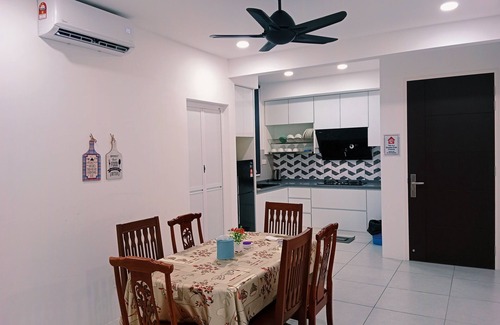 Central Seberang Perai Condo | Comfortable 3R2B 7pax Meritus Prai