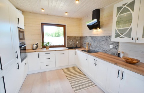 Malechowo House | Comfortable holiday home, sauna + hot tub included