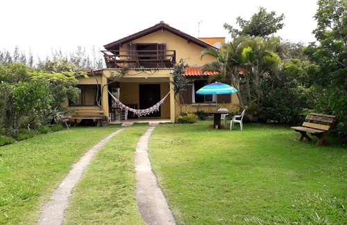 Barra de Ibiraquera House | Comfortable house w /view to the sea w /wi-fi - Ibiraquera beach.