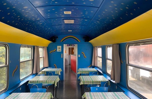 Pasewalk Cottage | Compartment 5 Sleeping car staff car - zz Lokschuppen Pasewalk-Experience overnight stay in the sleeping car