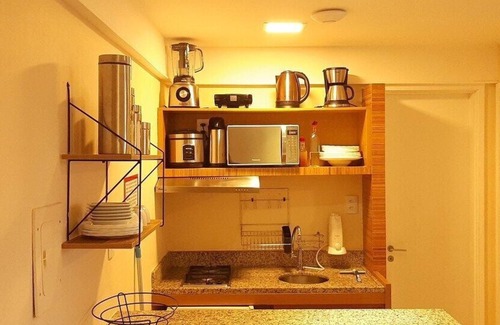 Meireles Apartment | Completo em Hotel Localização Perfeita