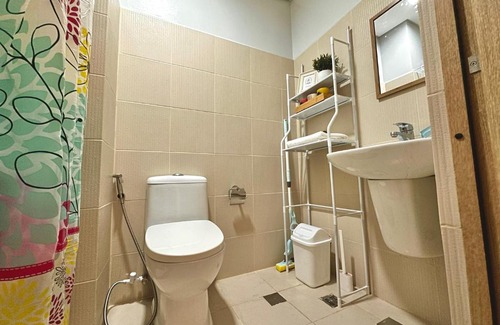 Santo Cristo Apartment | Condo in QC 1br with balcony - Hershey's Crib
