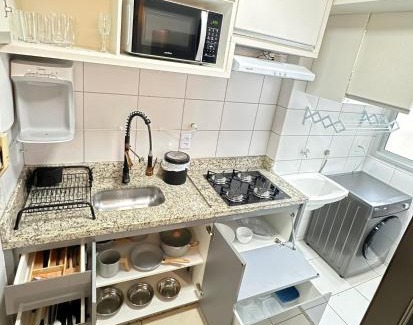 Negrao de Lima Apartment | Conforto e Estilo 3QT Piscina Sauna e 2 Vagas Garagem proximo ao Araguaia shopping portaria 24h