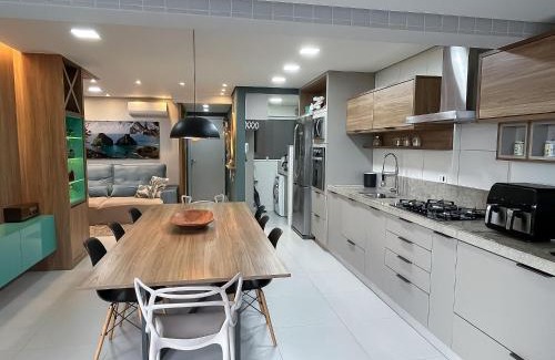 Centro Apartment | Conforto e Estilo - Enxoval Completo - Bertioga