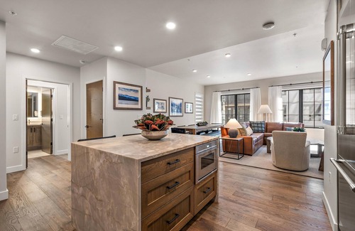 Tamarack Resort Condo | Contemporary Condo| Fireplace and Balcony