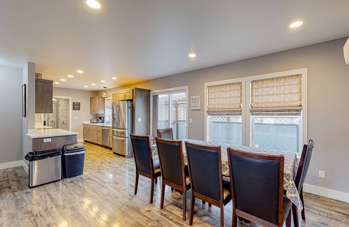 Lakeside House | Contemporary, Dog-Friendly Home with a Furnished Deck, Free WiFi, & Game Room