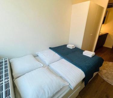 København NV Apartment | Copenhagen Studio Double Bed and Kitchen 2