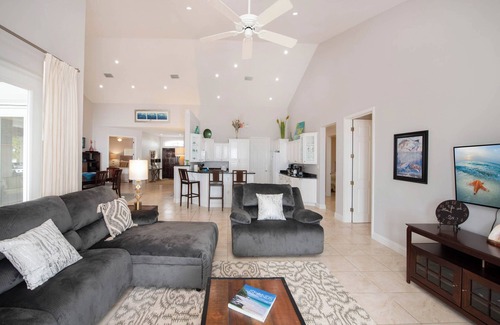 North Side House | Coral Kai: Rum Point Villa on Sandy Shores with Fabulous Backyard Snorkeling