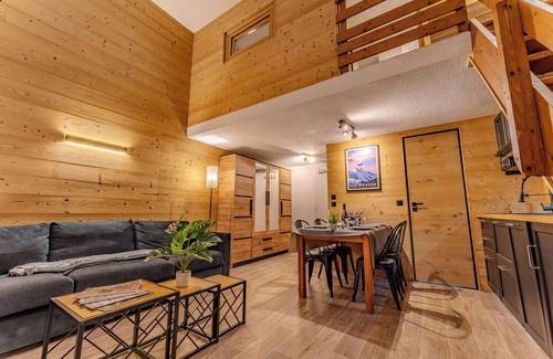 Val-Thorens Apartment | Cosy 2BR Apartment Ski-In Ski-Out Heart of Val Tho
