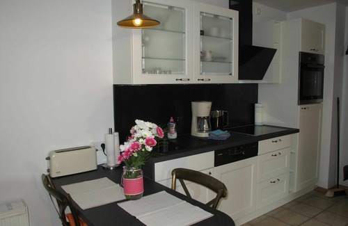 Altenkirchen Villa | Cosy apartment in villa for 2 guests with WIFI, TV, terrace, pets allowed and parking