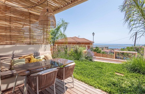 San Lorenzo al Mare Apartment | Cosy apartment for 4 people with A/C, WIFI, pool, TV, patio and parking