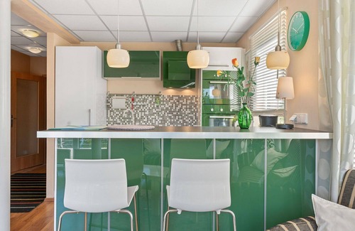 Stribrna Skalice Apartment | Cosy apartment for 4 guests with WIFI, TV, terrace and panoramic view