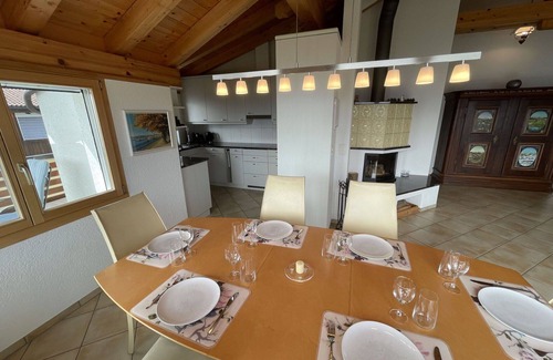 Amden Apartment | Cosy apartment for 5 guests with WIFI, TV, terrace, pets allowed and panoramic view