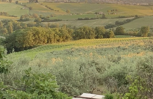 Pietrauta Apartment | Cosy apartment for 2 guests with WIFI, pool, patio, panoramic view and parking, close to Spoleto