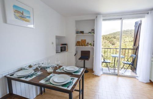 Gabian Apartment | Cosy Apartment in Ancient Gabian with River and Vineyard Views