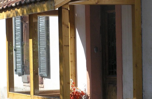 Ungersheim Cottage | Cottage at UNGERSHEIM, birthplace of the Alsace Ecomuseum, between Mulhouse and Colmar.