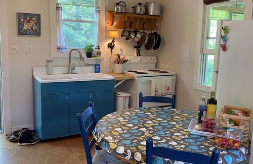 Lake Michigan Beach Cottage | Cottage & bunkhouse w/magical screened-in porch near Lake MI beaches, sleeps 12