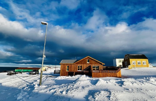 Hellissandur Cottage | Cottage by the sea in fishing village West of Iceland.