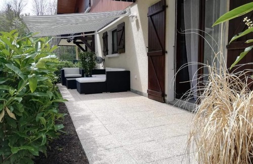 Thollon-les-Memises Apartment | COUP DE COEUR - STUDIO NEAR EVIAN LES BAINS - SOUTH-FACING TERRACE - FREE PARKING