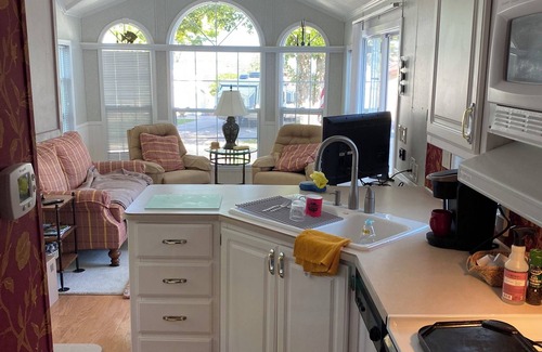 Alanson House | Cozy 1-bedroom mobile home in great community with AC, WiFi in charming Alanson