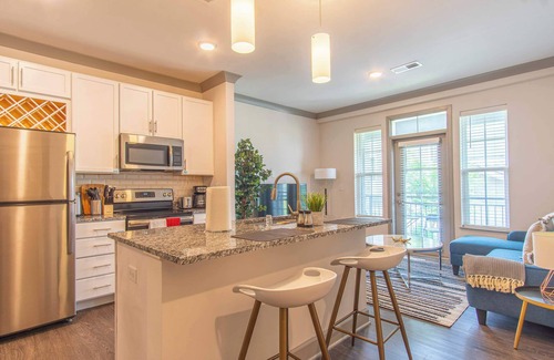 Buechel Apartment | Cozy 1BR Retreat | Pool, Free Parking & Comfort Touches