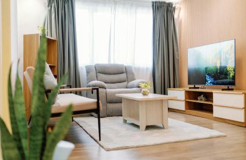 Bonifacio Global City Apartment | Cozy 2-Bedroom at South of Market SOMA BGC near SM Aura, Market! Market! & Bonifacio High Street