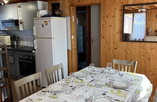 Cabourg Ski Chalet | Cozy 3-BR Chalet in Cabourg with Private Garden, Pool, Tennis & More