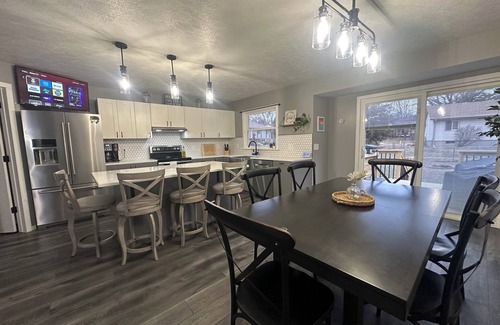 Papillion House | Cozy 4-BD house in central Papillion with dedicated office, game room & WiFi