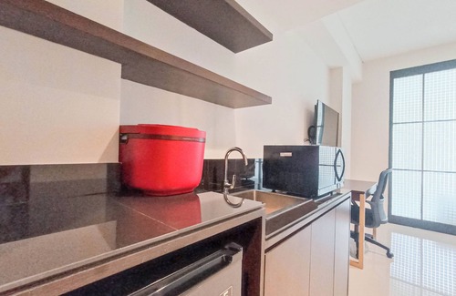 By Pass Ngurah Rai Apartment | Cozy And Enjoy Living Studio (No Kitchen) Apartment At Skales Residence Nusa Dua Bali