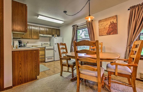 Columbus Apartment | Cozy Angler's Apt - Steps to Trout Fishing River!