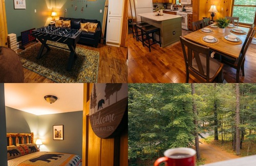 Jay House | Cozy cabin near Lake Placid & High Peaks. Featuring 7 person hot tub and Yoga