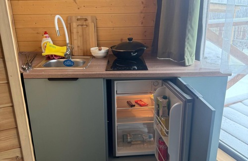 Almaty Ski Chalet | Cozy chalet in welcoming Almaty with AC, WiFi and a view to city and mountains