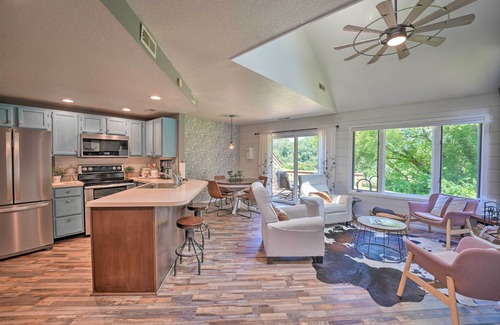The Galena Territory House | Cozy-Chic Escape: Private Deck + Resort Perks