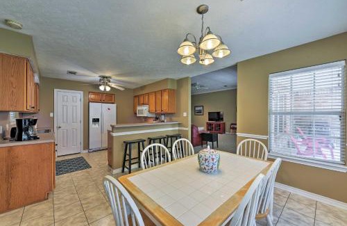College Station House | Cozy College Station Home with Patio and Fireplace