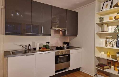 Bergen City Centre Condo | Cozy condo near Bryggen, Full kitchen, Elevator